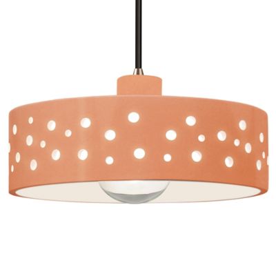 Perforated Dish LED Pendant
