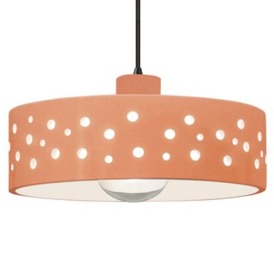 Perforated Dish LED Pendant