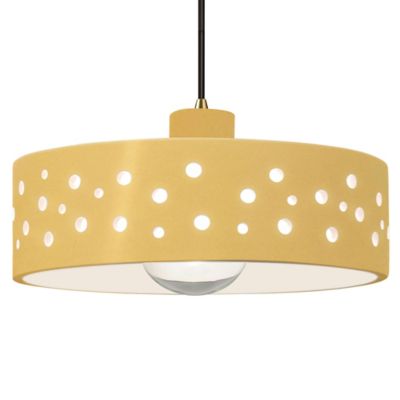 Perforated Dish LED Pendant
