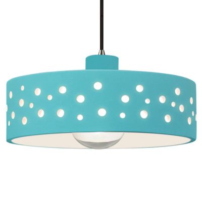 Perforated Dish LED Pendant
