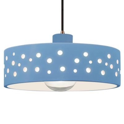 Perforated Dish LED Pendant