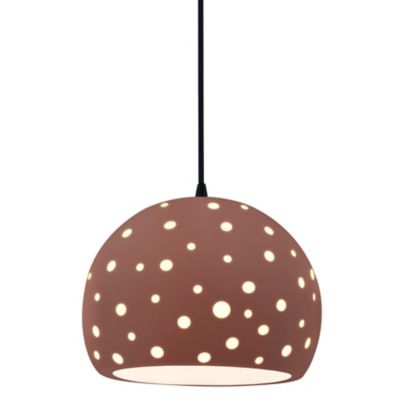 Perforated Globe LED Pendant