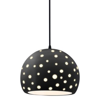 Perforated Globe LED Pendant