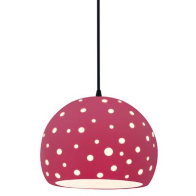 Perforated Globe LED Pendant