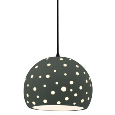 Perforated Globe LED Pendant
