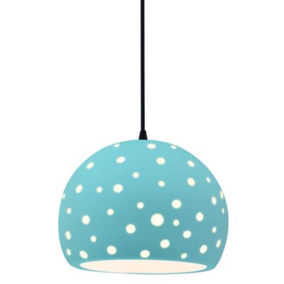 Perforated Globe LED Pendant
