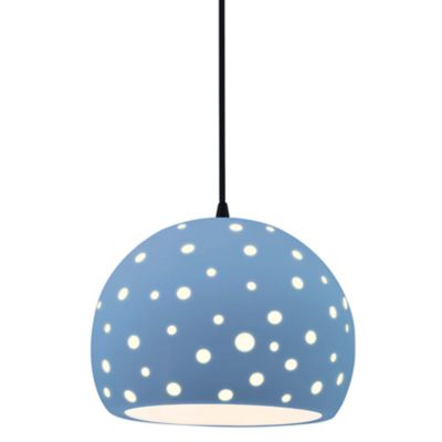 Perforated Globe LED Pendant