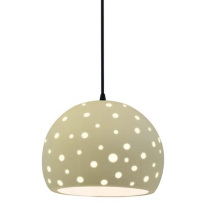 Perforated Globe LED Pendant