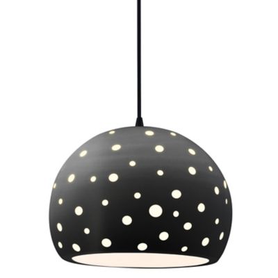 Perforated Globe LED Pendant