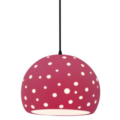 Perforated Globe LED Pendant