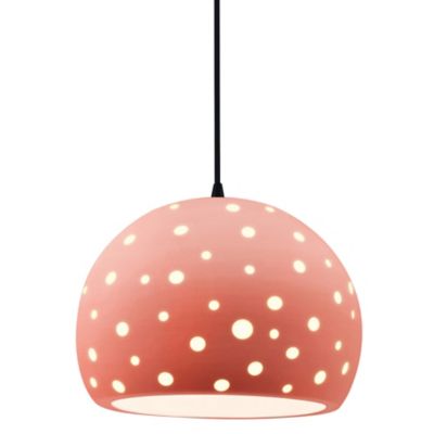 Perforated Globe LED Pendant