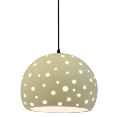 Perforated Globe LED Pendant