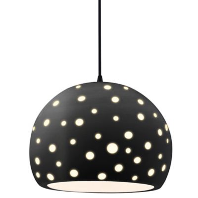 Perforated Globe LED Pendant