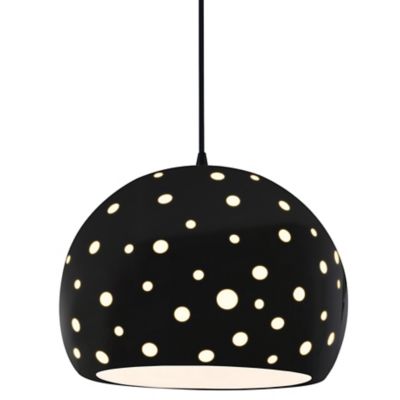 Perforated Globe LED Pendant