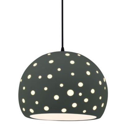 Perforated Globe LED Pendant