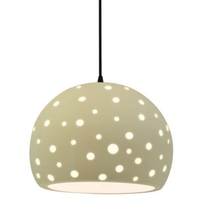 Perforated Globe LED Pendant