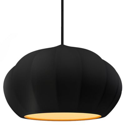 Radiance Oval Fluted LED Pendant