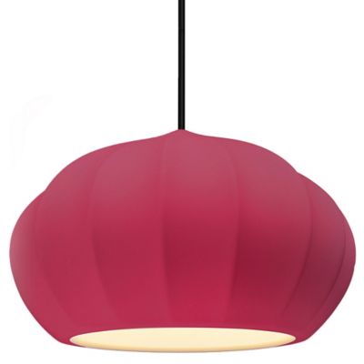 Radiance Oval Fluted LED Pendant