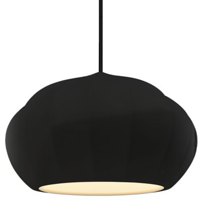Radiance Oval Fluted LED Pendant