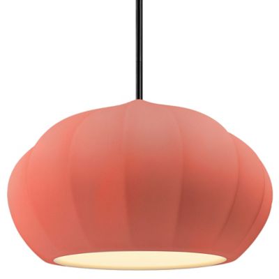 Radiance Oval Fluted LED Pendant