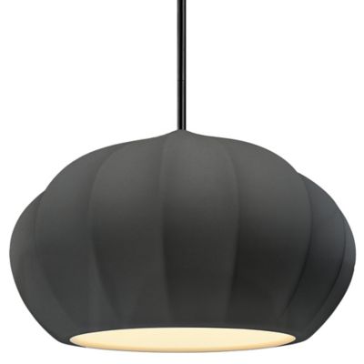 Radiance Oval Fluted LED Pendant