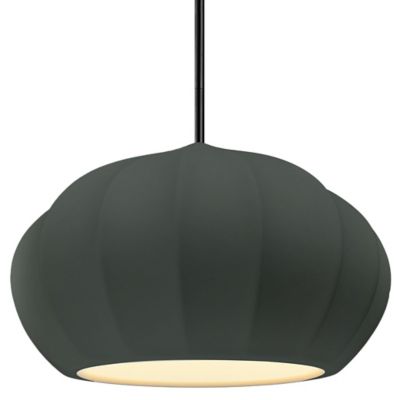 Radiance Oval Fluted LED Pendant
