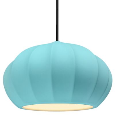Radiance Oval Fluted LED Pendant