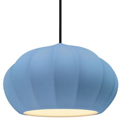 Radiance Oval Fluted LED Pendant