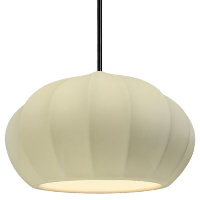 Radiance Oval Fluted LED Pendant