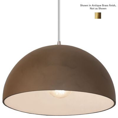 Dome Pendant (Terra Cotta|Antique Brass|White) - OPEN BOX