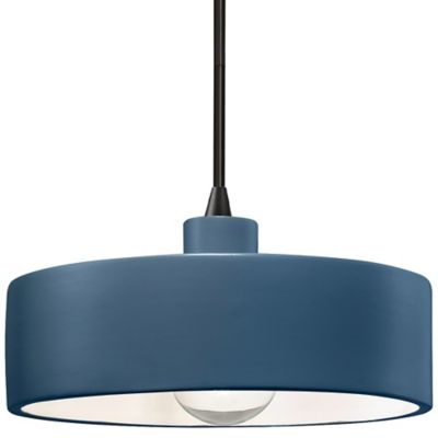 Radiance Dish Pendant (Midnight Sky|Matte Black) - OPEN BOX