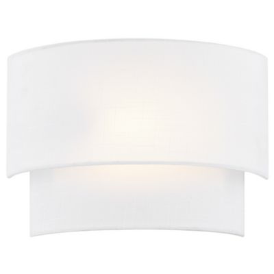 Textile ADA Tier Fabric Wall Sconce