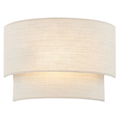 Textile ADA Tier Fabric Wall Sconce, Set of 2