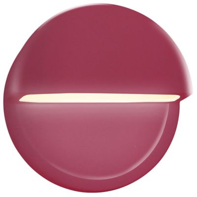 Ambiance Dome Closed Top LED Wall Sconce (Cerise) - OPEN BOX