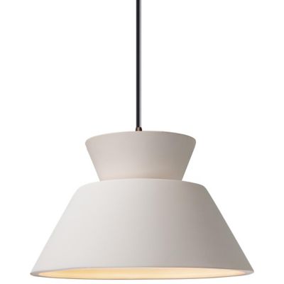 Radiance Trapezoid Pendant (Bisque|Black|Bronze) - OPEN BOX