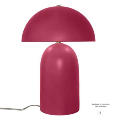 Kava Table Lamp (Cerise|Short) - OPEN BOX