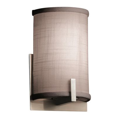 Textile Century Wall Sconce (Brushed Nickel|Incand)-OPEN BOX