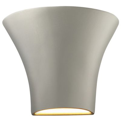 Small Round Flared Open Top & Bottom Wall Sconce