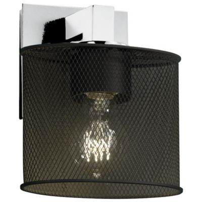 Wire Mesh Modular Oval Wall Sconce