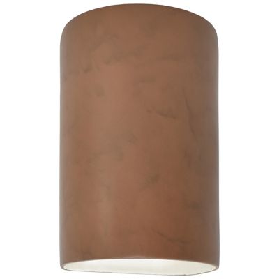 Ambiance Small Cylinder Closed Top Outdoor Wall Sconce