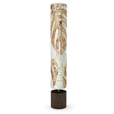 Monstera Leaf Column Floor Lamp