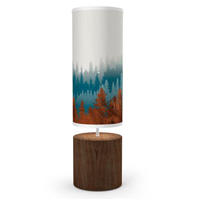 Treescape Column Table Lamp
