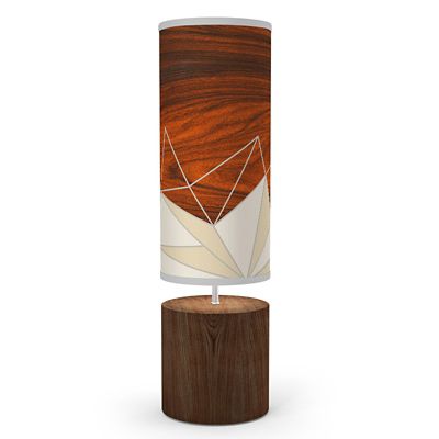 Facet Column Table Lamp