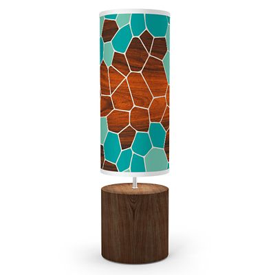 Geode Column Table Lamp