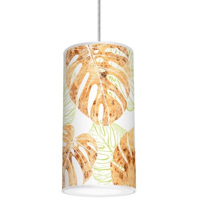 Monstera Column Pendant