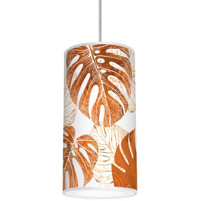 Monstera Column Pendant