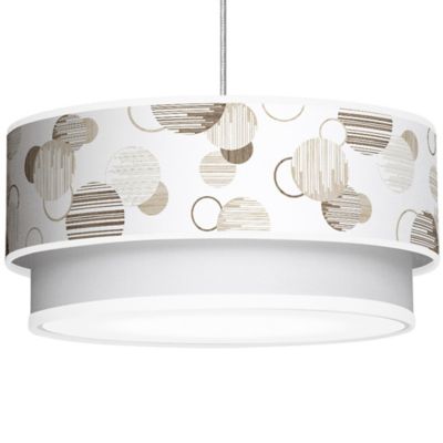 Circle Double Tiered Pendant