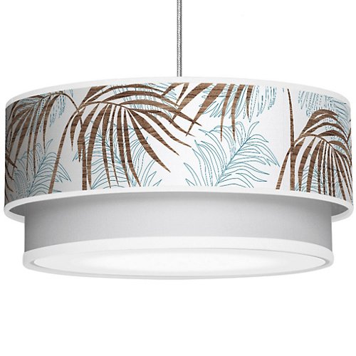 Palm Double Tiered Pendant