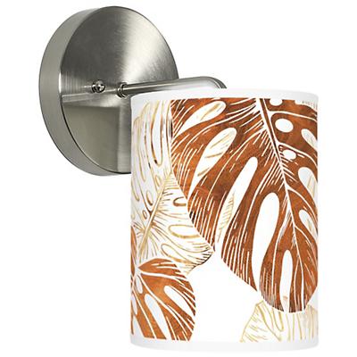 Monstera Small Column Wall Sconce