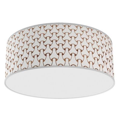 Basket Weave Flushmount